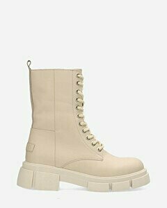 Lace-Up Boot Mirthe Beige