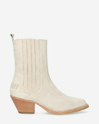Ankle boot chelsea western light grey