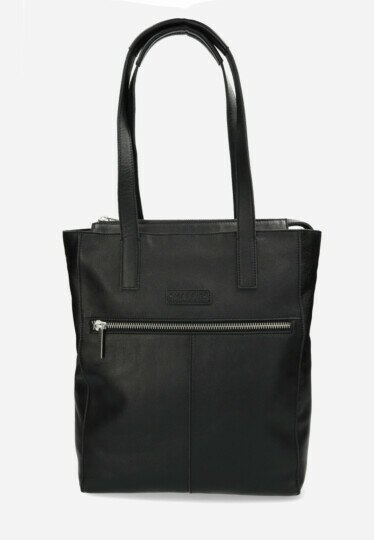 Shabbies X Wendy Shoppingbag Black Leather