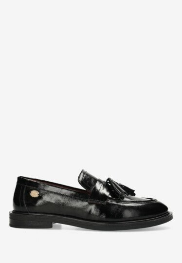 Loafer Fairy Moccy Patent Black