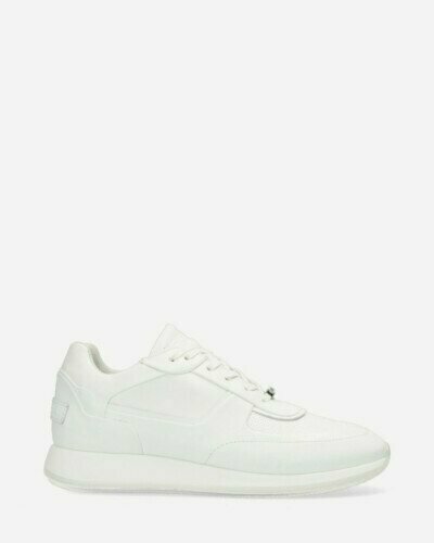 Sneaker smooth leather white