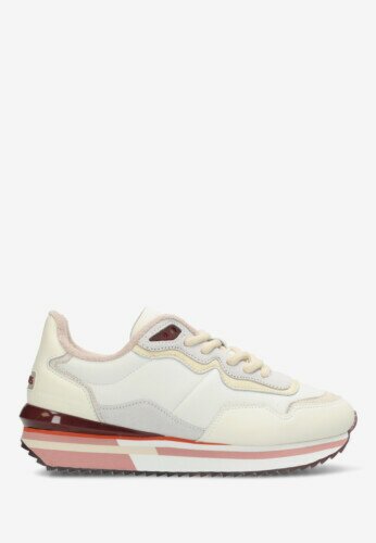 Jenna Sneaker Offwhite/Paars