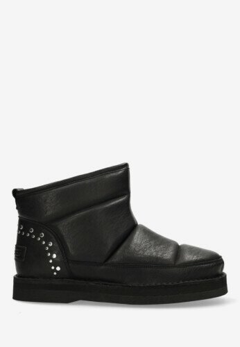 Shabbies by Wendy Ankle Boot Moon Black