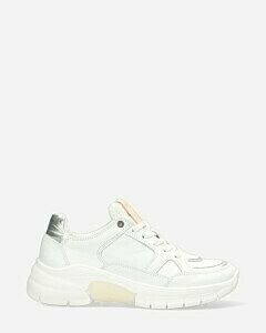 Sneaker Cissy white mix materials