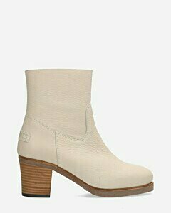 Shabbies Amsterdam offwhite ankleboot