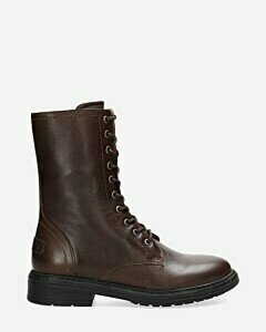 Shabbies Amsterdam brown lace up boot