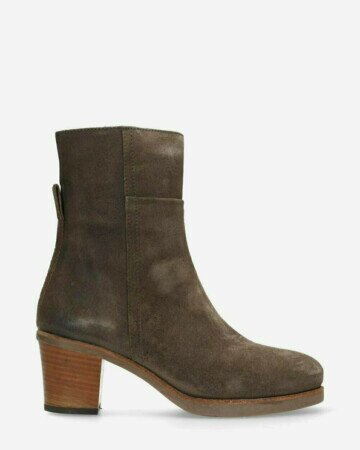 Shabbies Amsterdam Lieve suede boot taupe